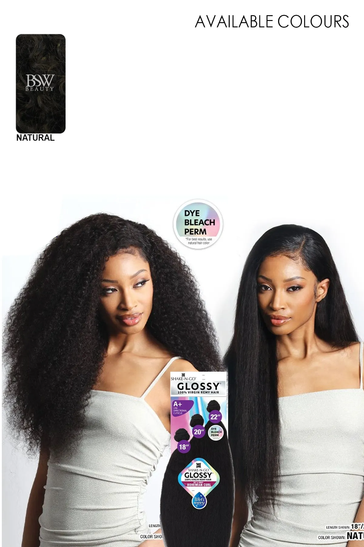 SHAKE N GO GLOSSY WET&WAVY BOHEMIAN