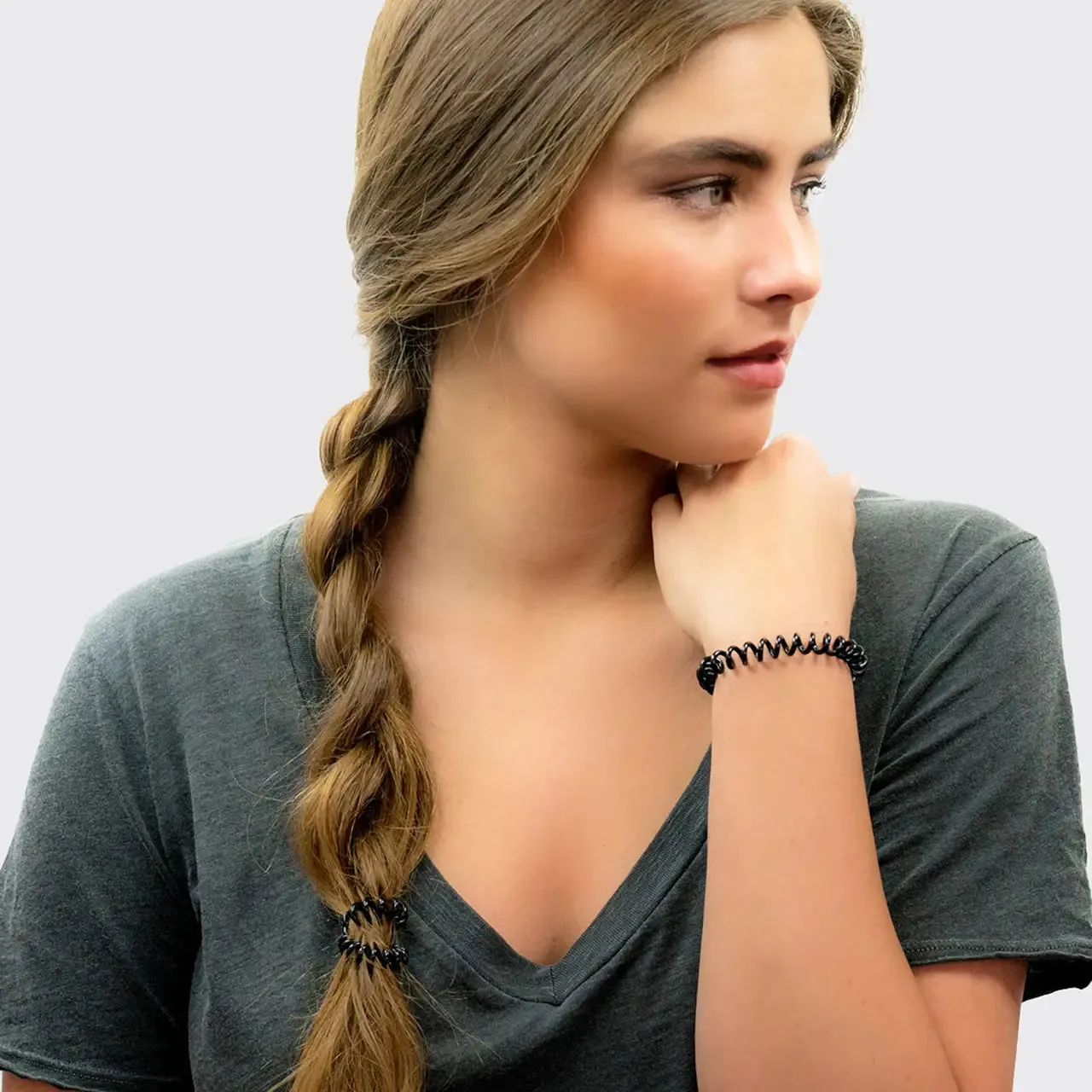 Spiral Hair Ties - 8 Pack