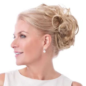 Twin Clip Soft Curl Hairpiece by Toni Brattin | Heat Friendly Synthetic