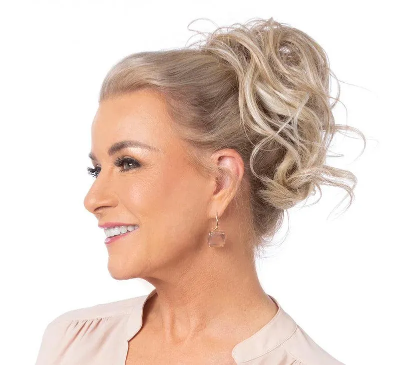 Wavy Pouf Hairpiece by Toni Brattin | Heat Friendly Synthetic