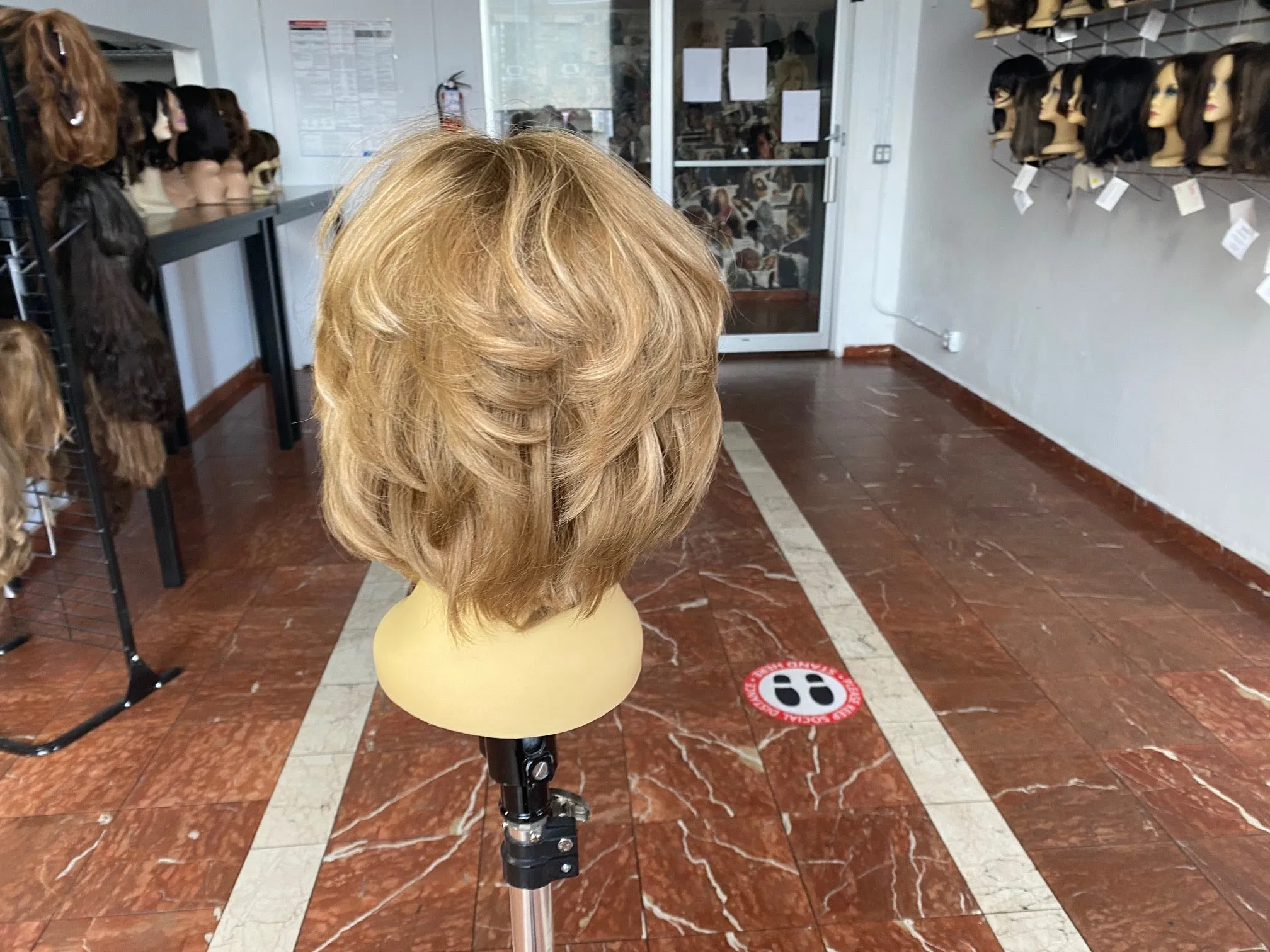 Y-1-011 100% virgin European Natural Human Hair  Blond