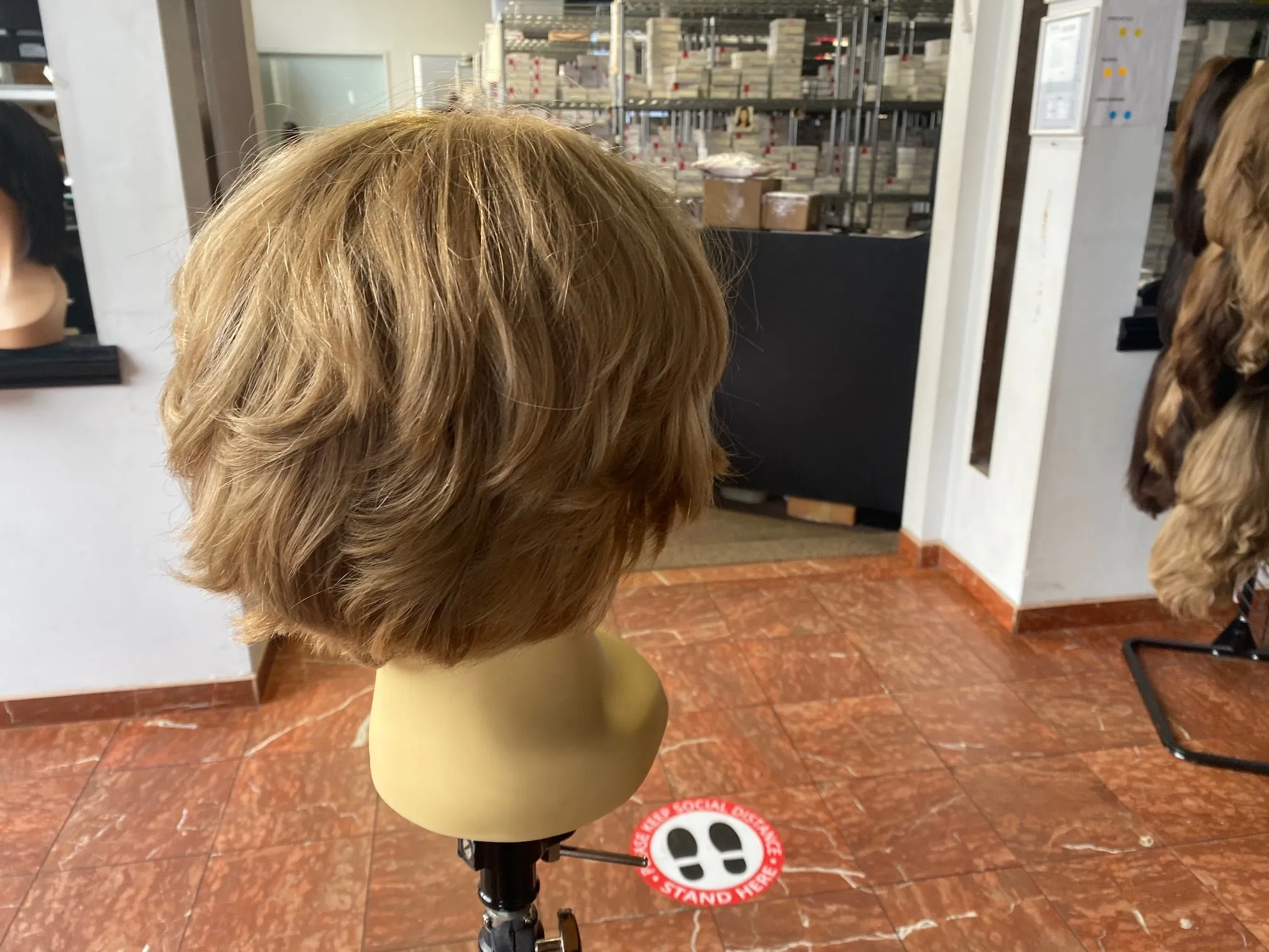 Y-1-011 100% virgin European Natural Human Hair  Blond