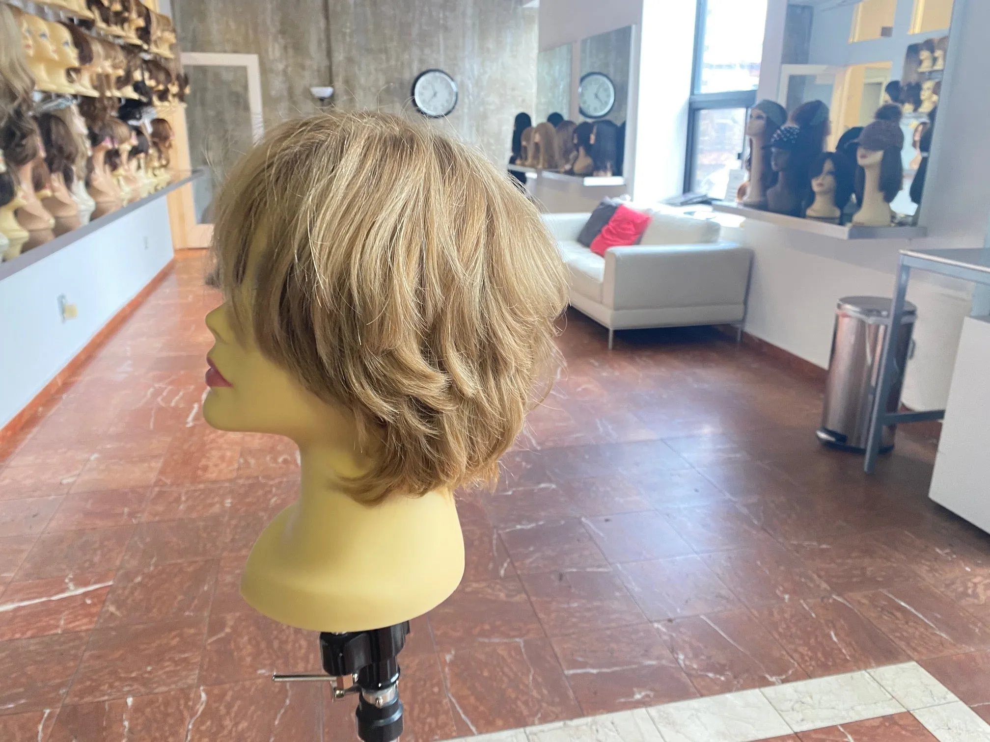 Y-1-011 100% virgin European Natural Human Hair  Blond